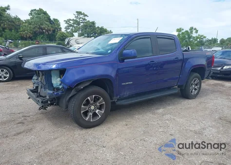2017 Chevrolet Colorado Z71 from USA, damaged, VIN 1GCGSDEN2H1302626